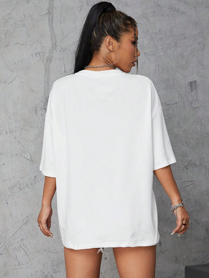Tricou SHEIN, alb