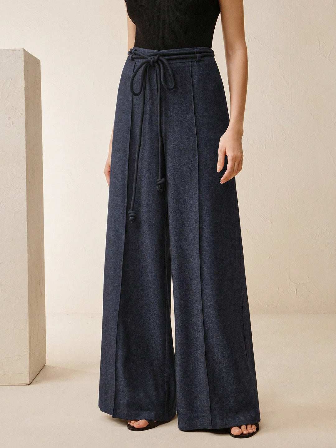 Pantalon SHEIN, albastru