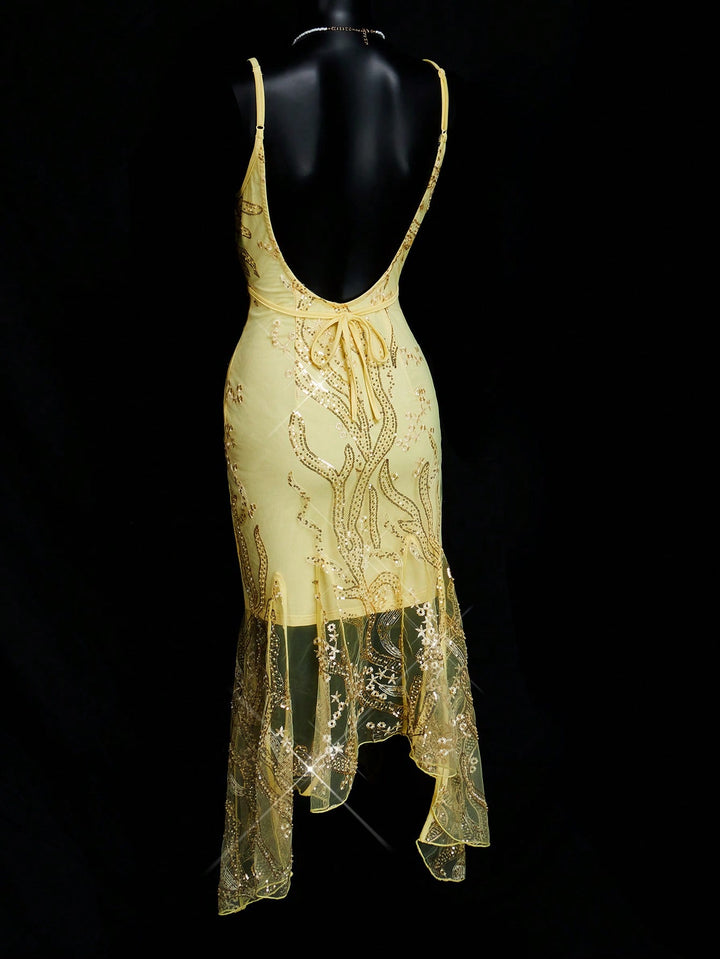 Rochie maxi SHEIN, verde
