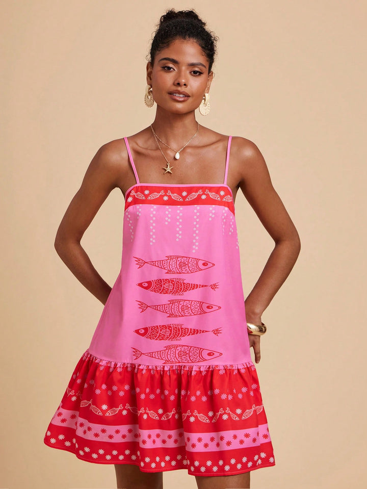 Rochie mini SHEIN, roz