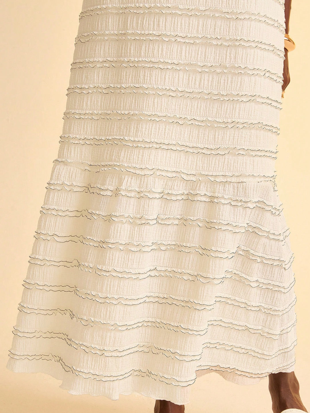 Rochie maxi SHEIN, alb