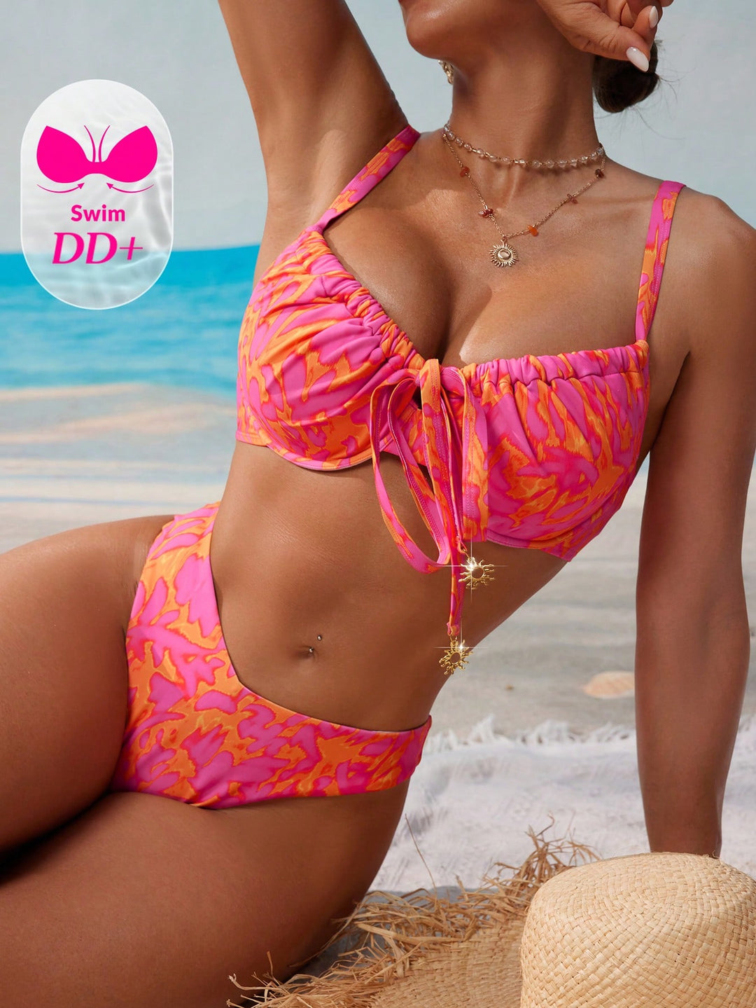Set bikini SHEIN, mix culori