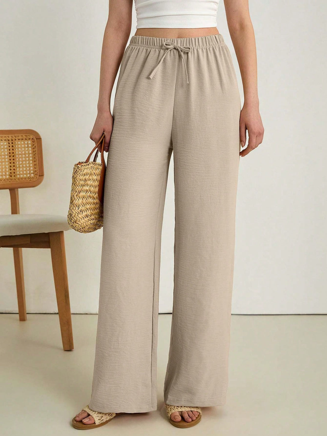Pantaloni SHEIN, bej