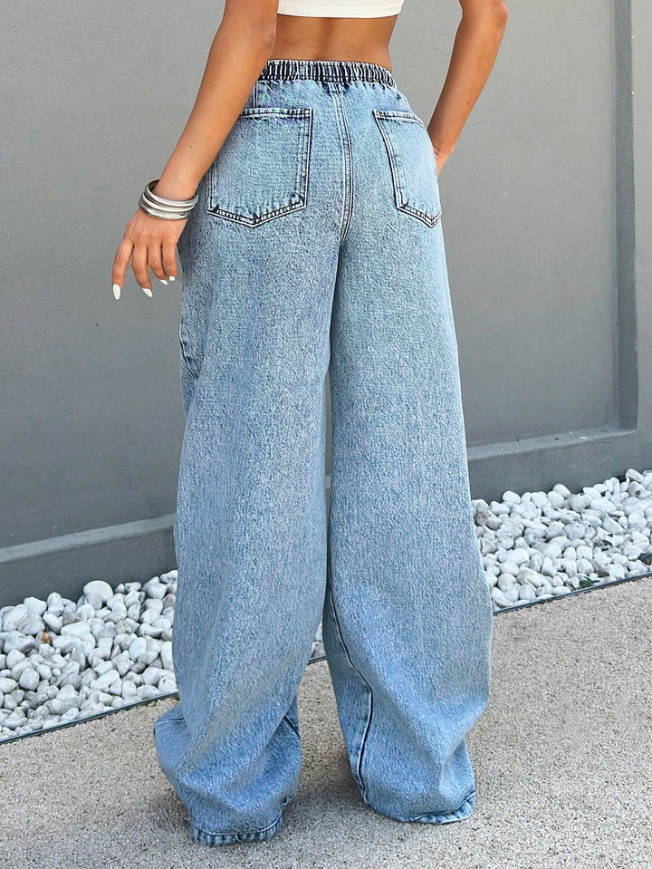 Jeans SHEIN, albastru