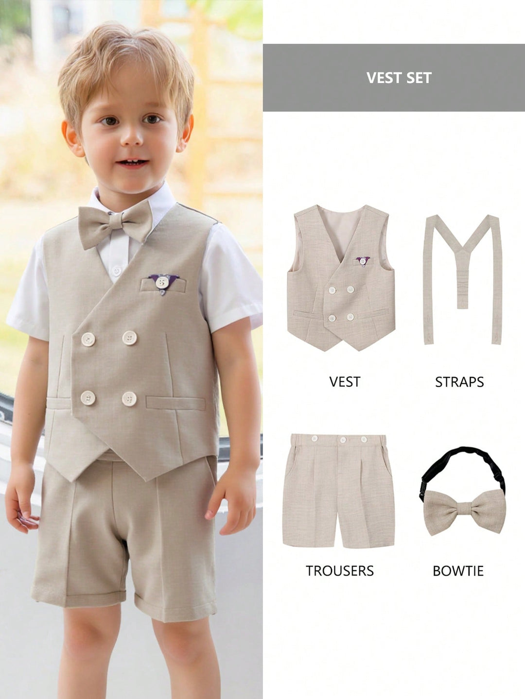 Costum SHEIN, bej