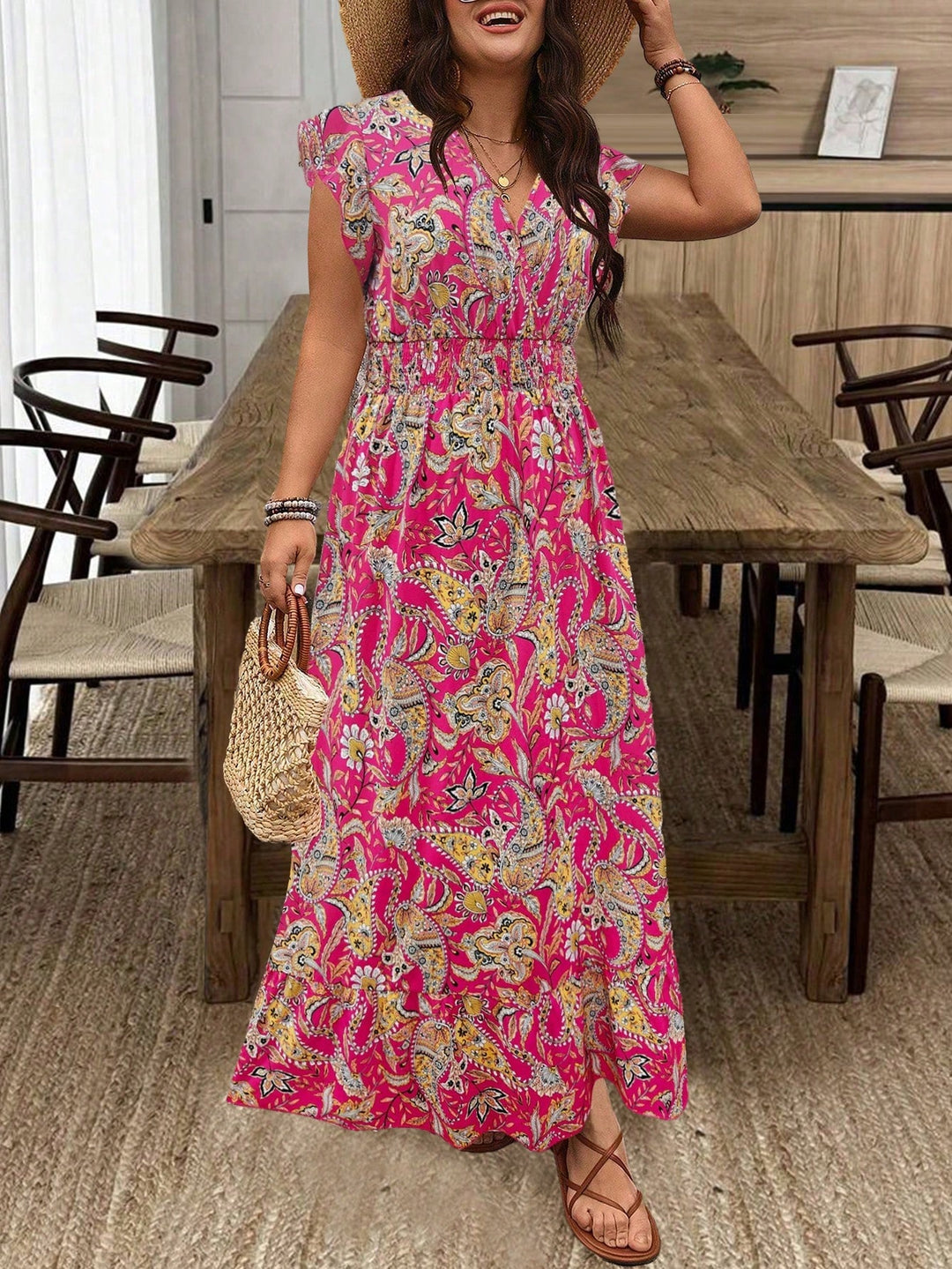 Rochie SHEIN, mix culori