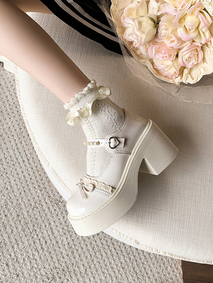 Pantofi SHEIN, crem