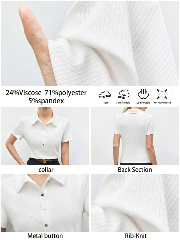 Tricou SHEIN, crem