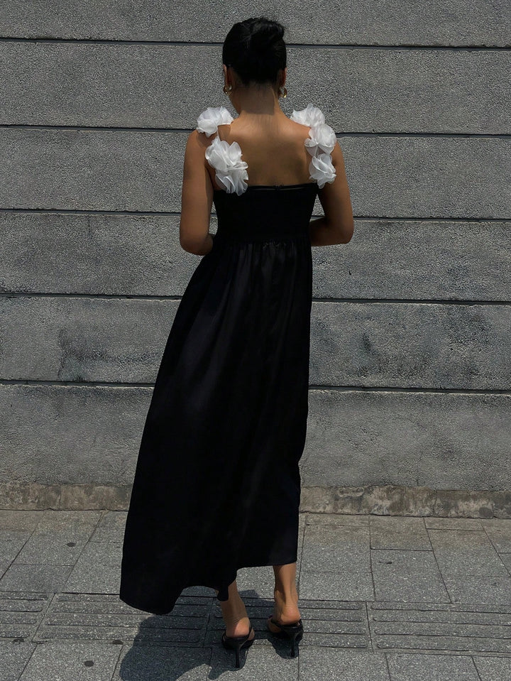 Rochie maxi SHEIN, negru
