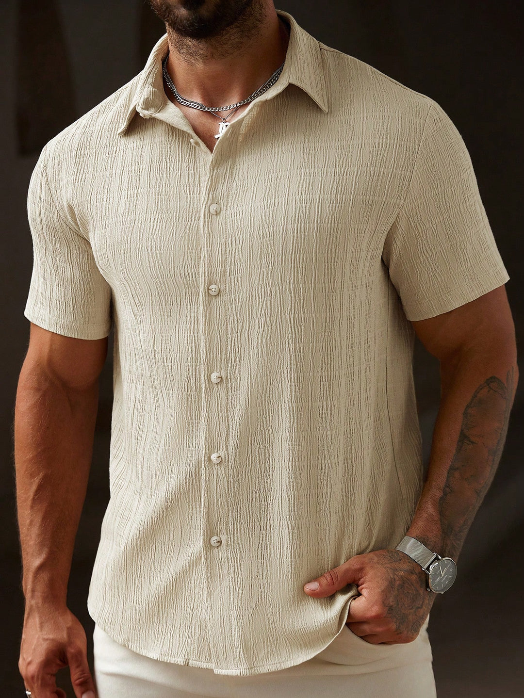 SHEIN ing, khaki