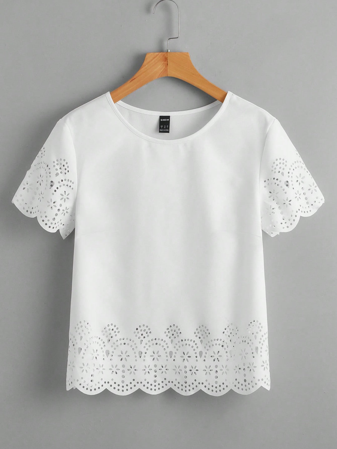 Tricou SHEIN, alb