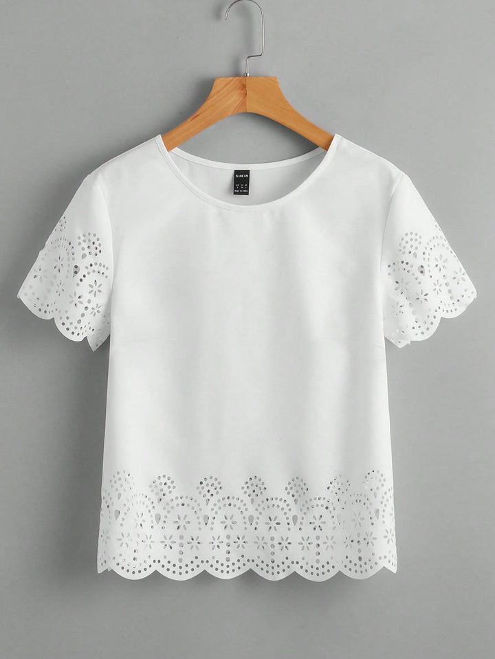 Tricou SHEIN, alb