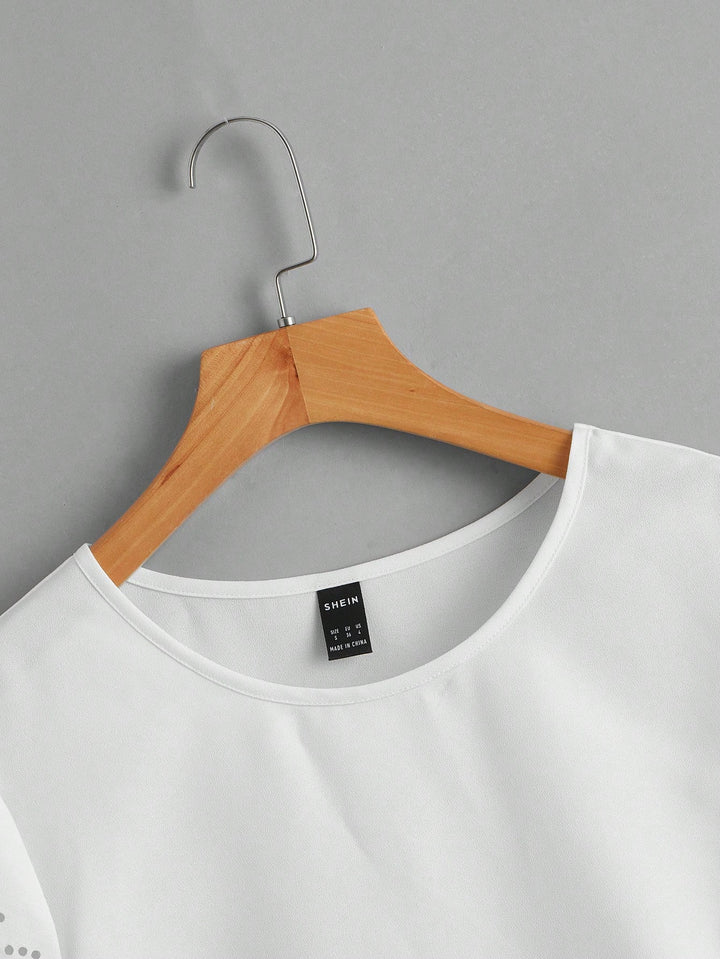 Tricou SHEIN, alb