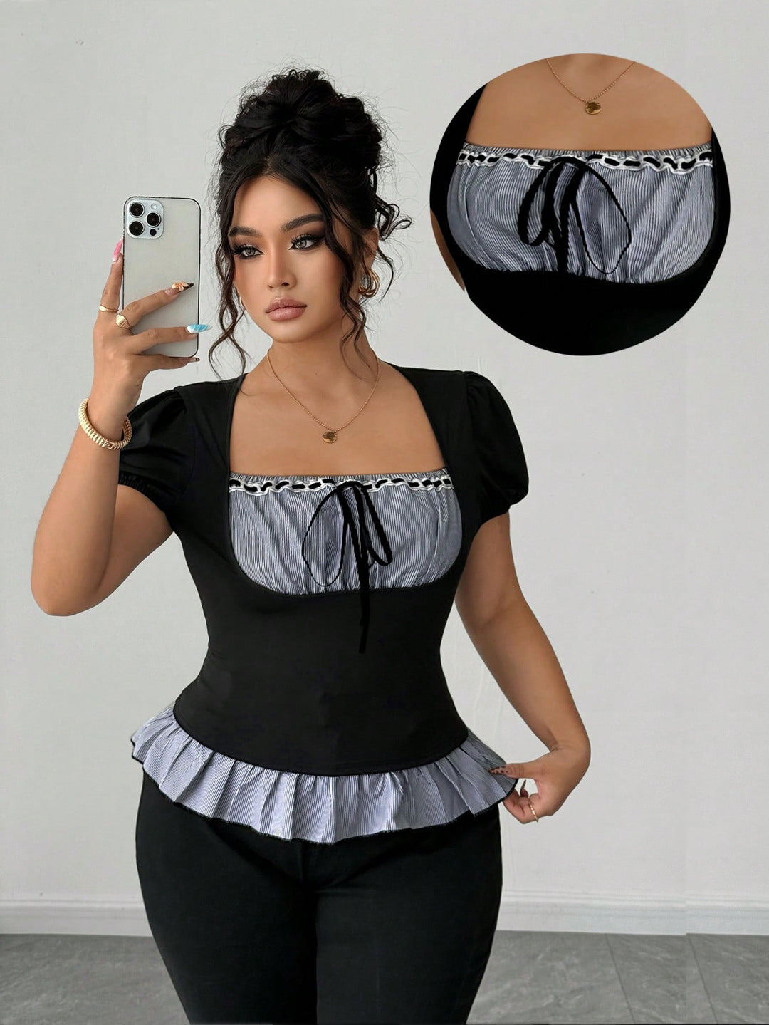 Tricou SHEIN, negru