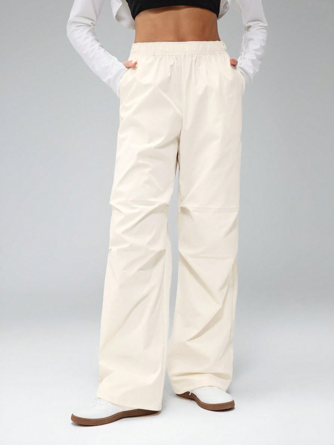 Pantaloni SHEIN, portocaliu