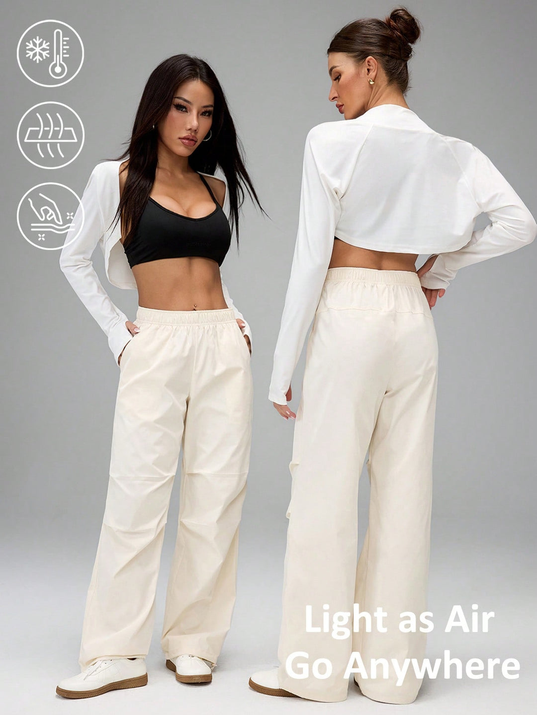 Pantaloni SHEIN, portocaliu