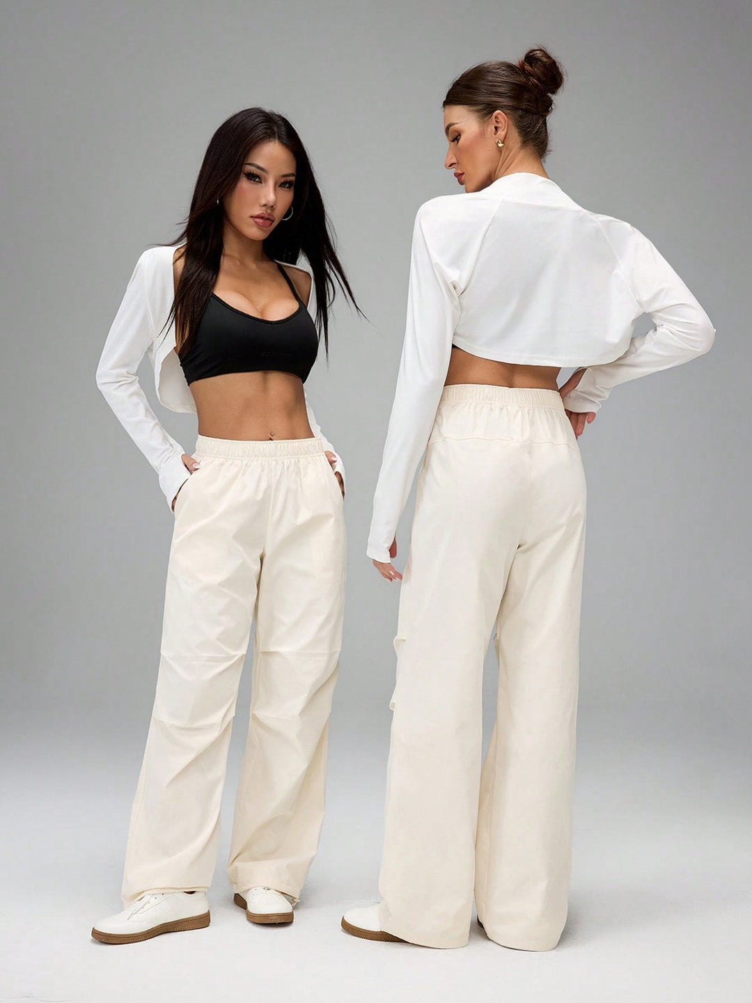 Pantaloni SHEIN, portocaliu