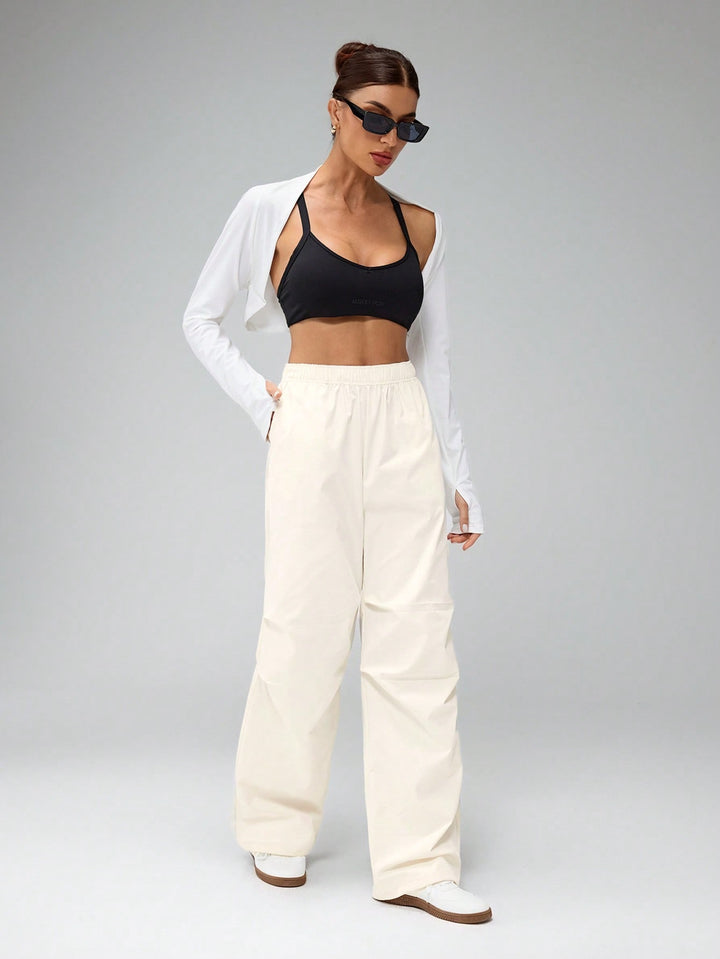 Pantaloni SHEIN, portocaliu