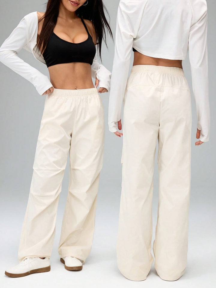Pantaloni SHEIN, portocaliu
