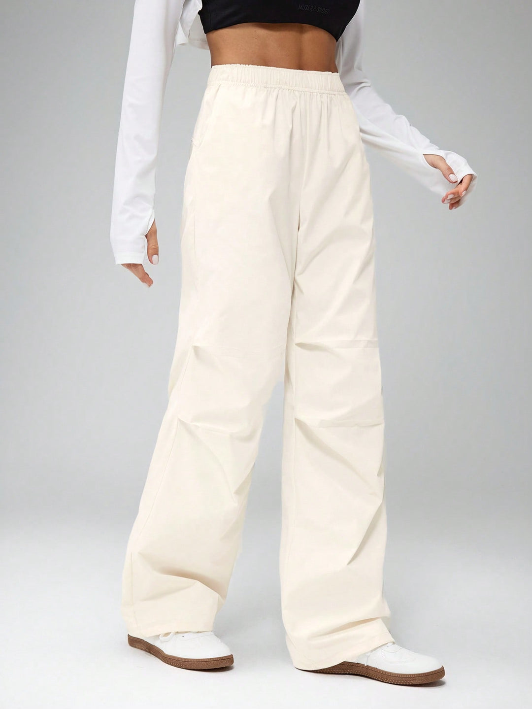 Pantaloni SHEIN, portocaliu