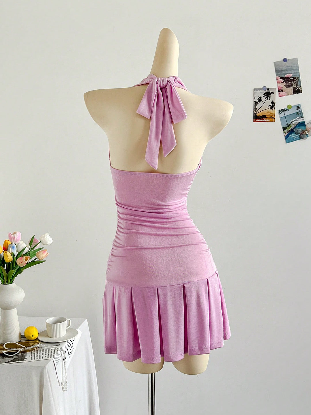 Rochie mini Shein, roz