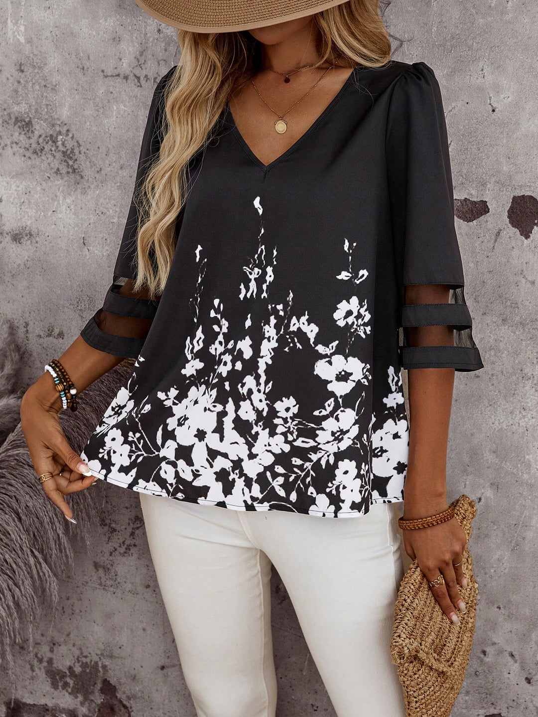 Bluza SHEIN, negru