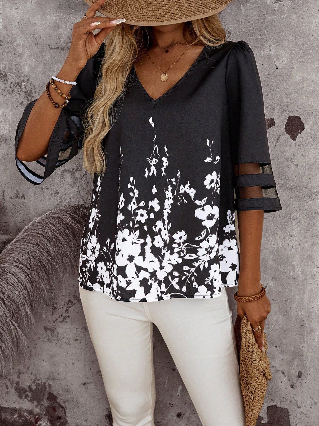 Bluza SHEIN, negru