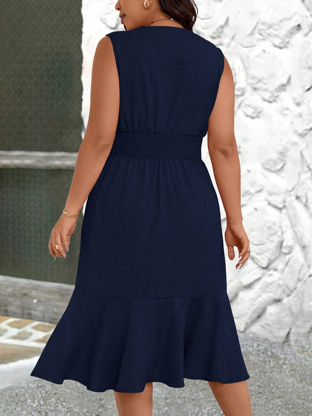 Rochie maxi SHEIN, albastru