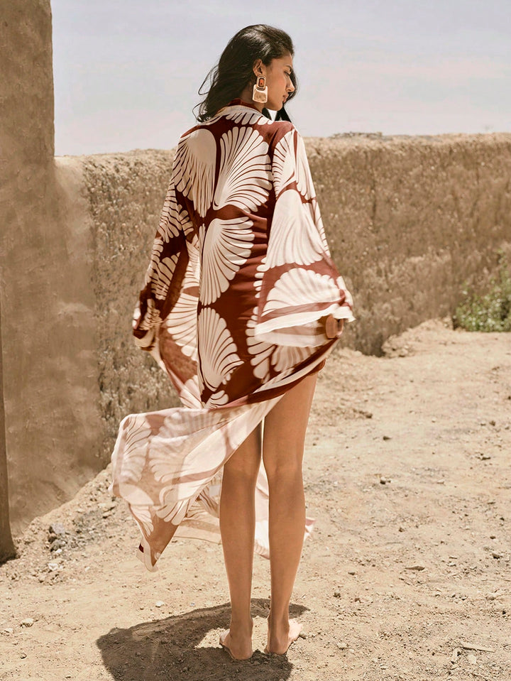 Cardigan lung SHEIN, mix culori