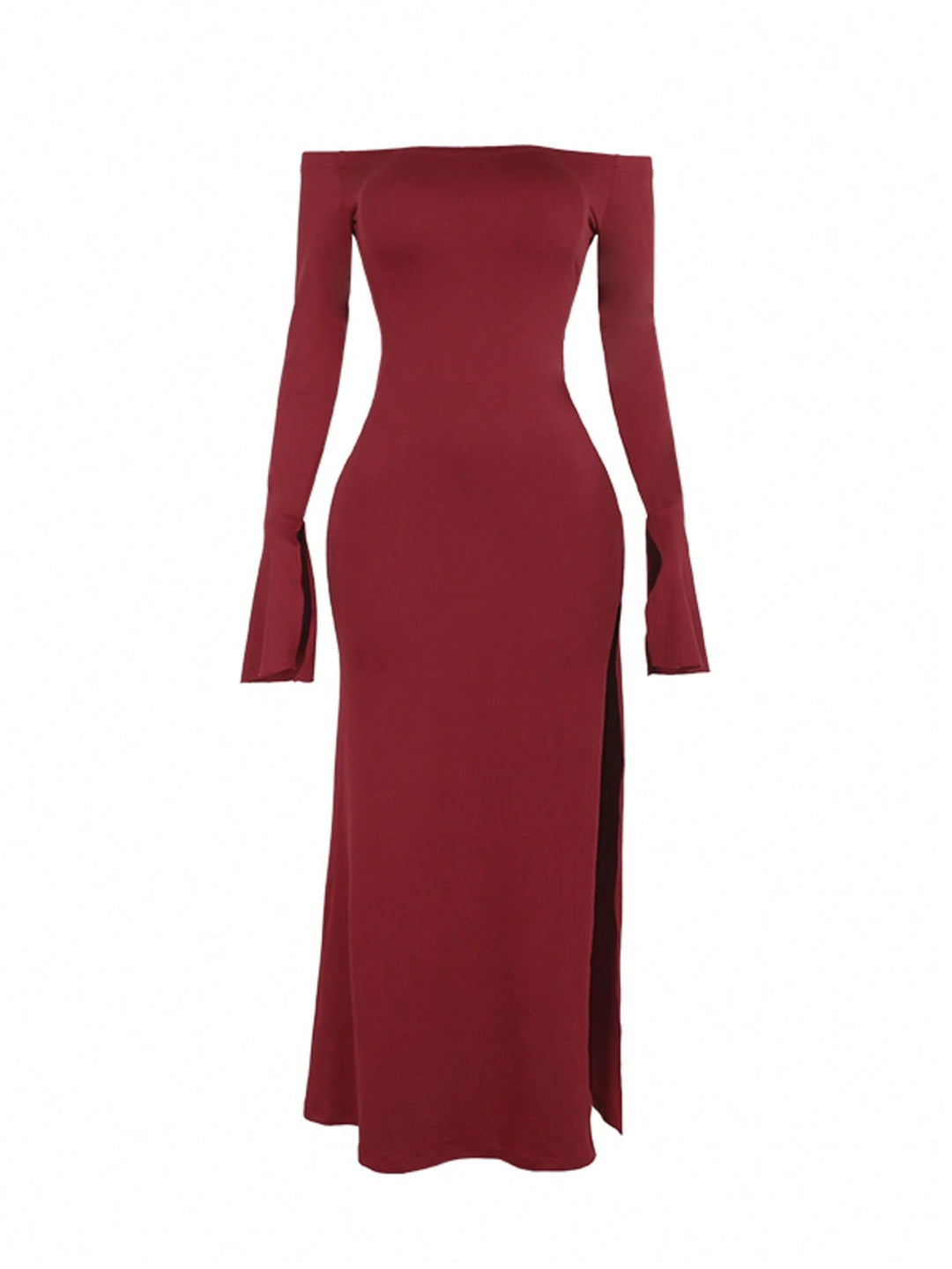 Rochie maxi SHEIN, vișiniu