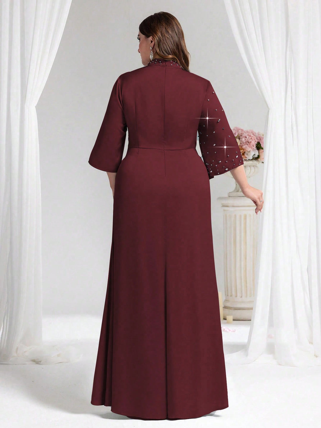 Rochie SHEIN, vișiniu