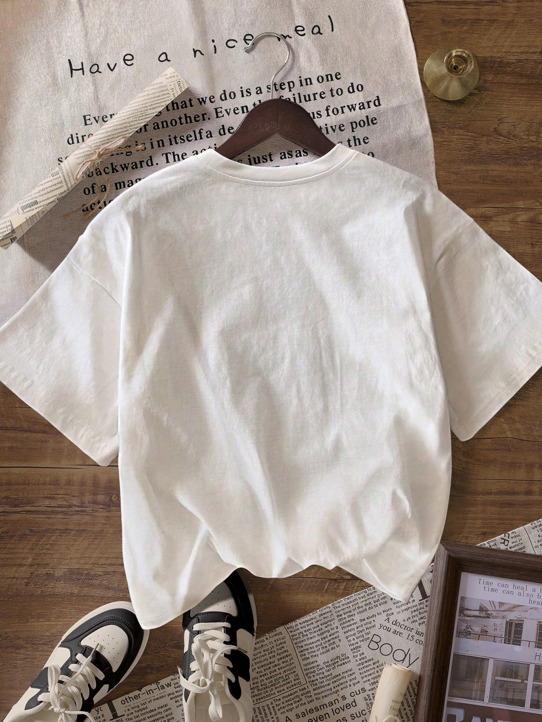 Tricou SHEIN, alb