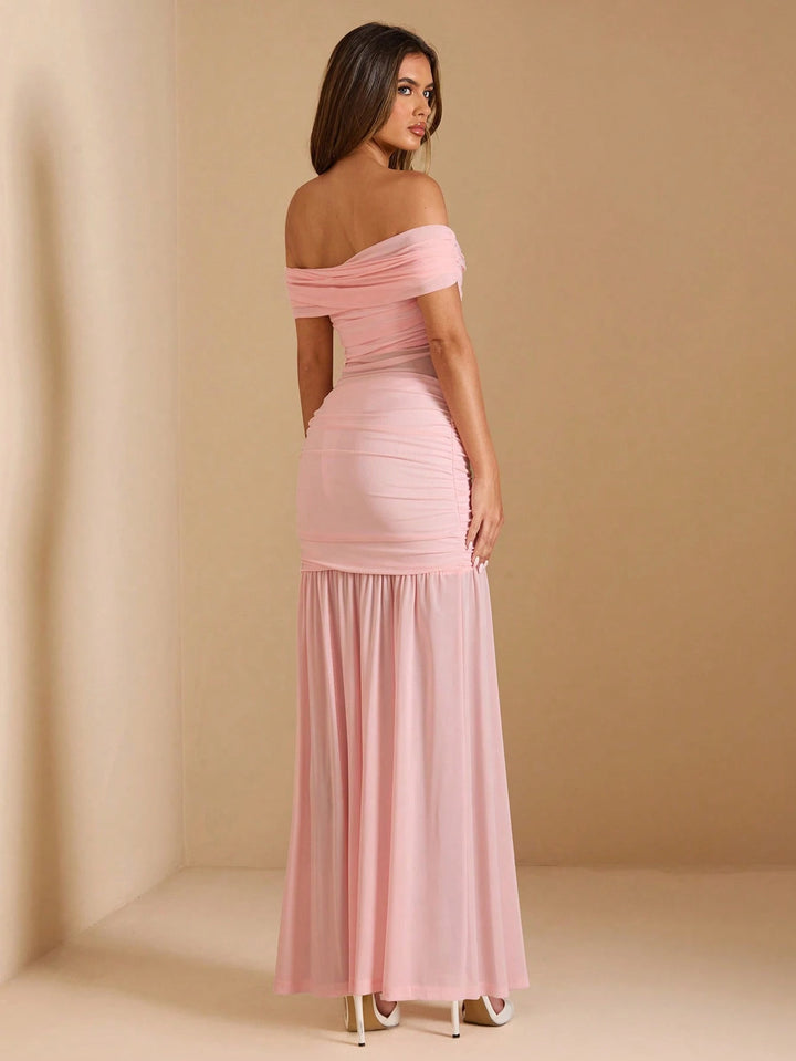 Rochie maxi SHEIN, roz