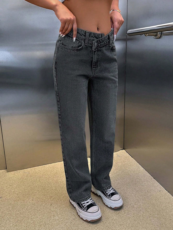 Jeans SHEIN, gri