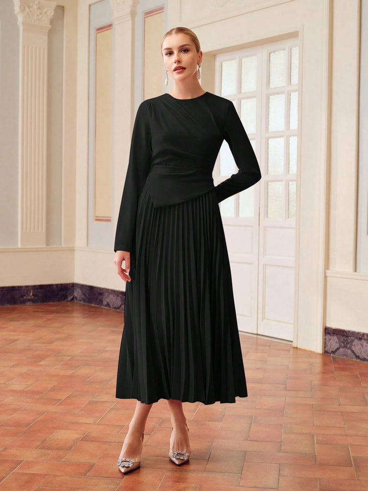 Rochie midi SHEIN, negru