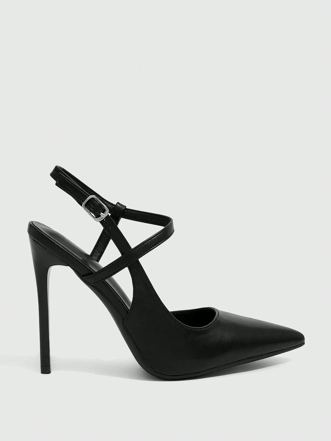 Pantofi cu toc SHEIN, negru