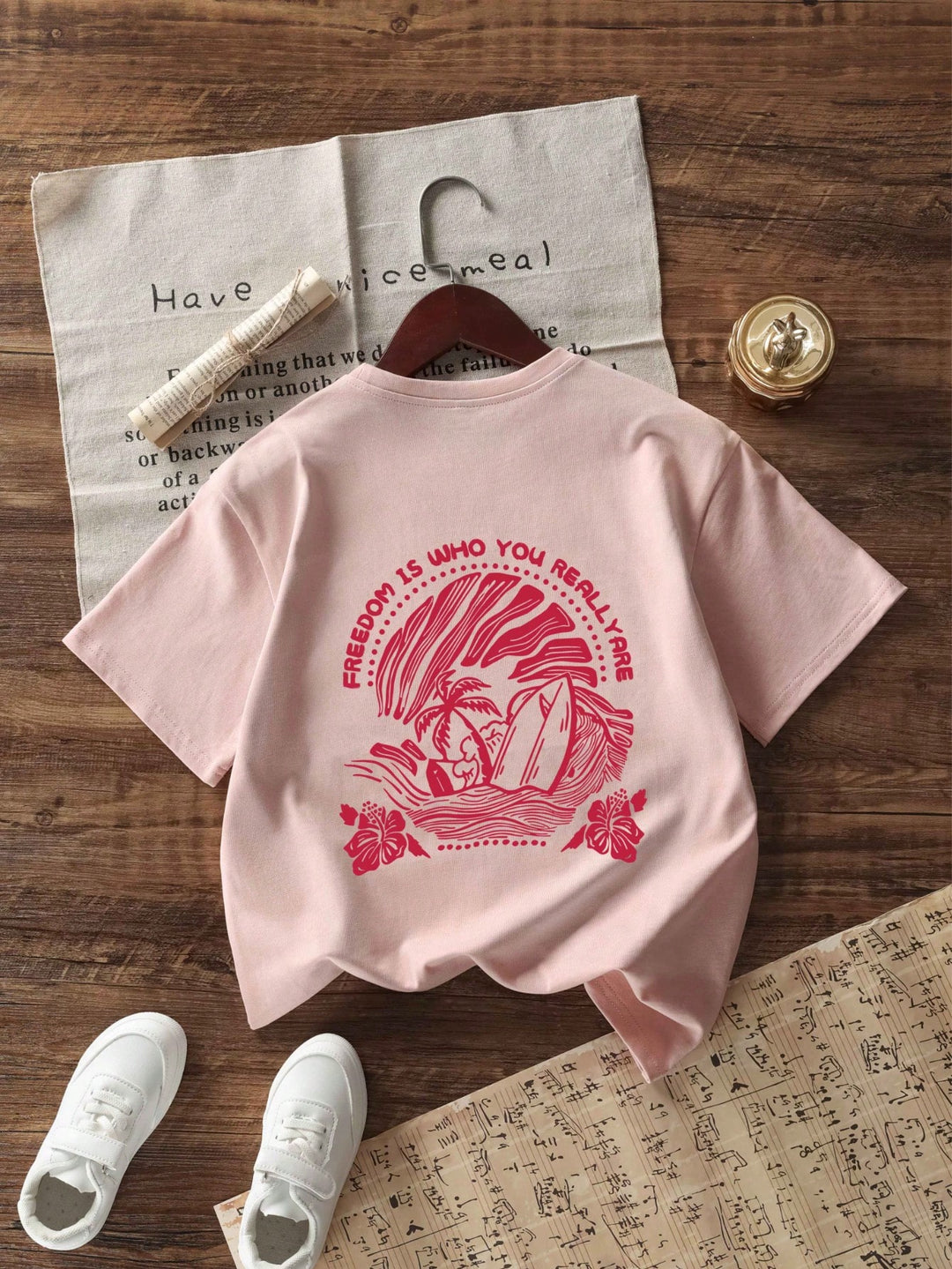 Tricou SHEIN, roz