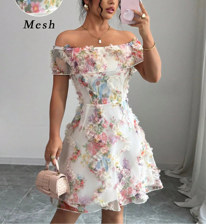 Rochie mini SHEIN, mix culori