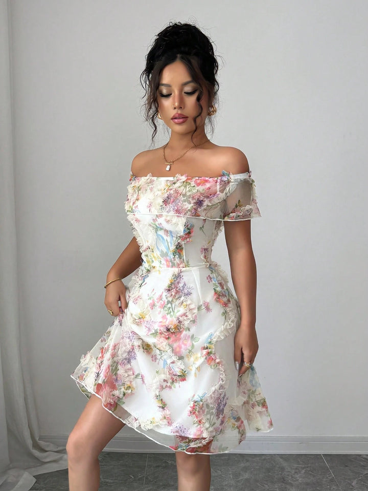 Rochie mini SHEIN, mix culori