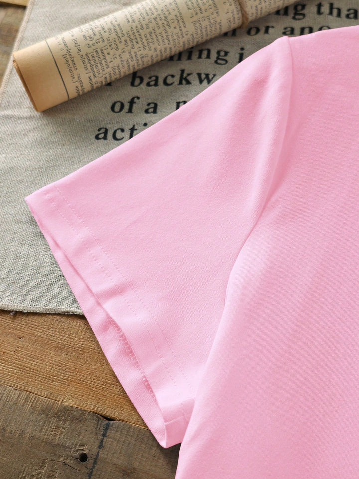 Tricou SHEIN, roz