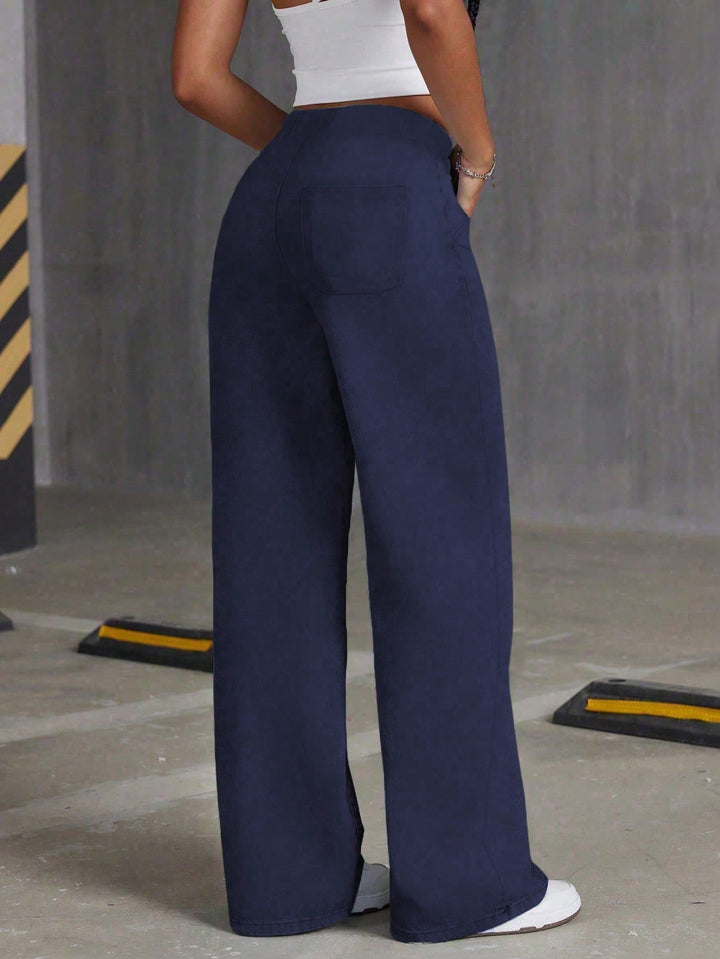 Pantaloni SHEIN, albastru