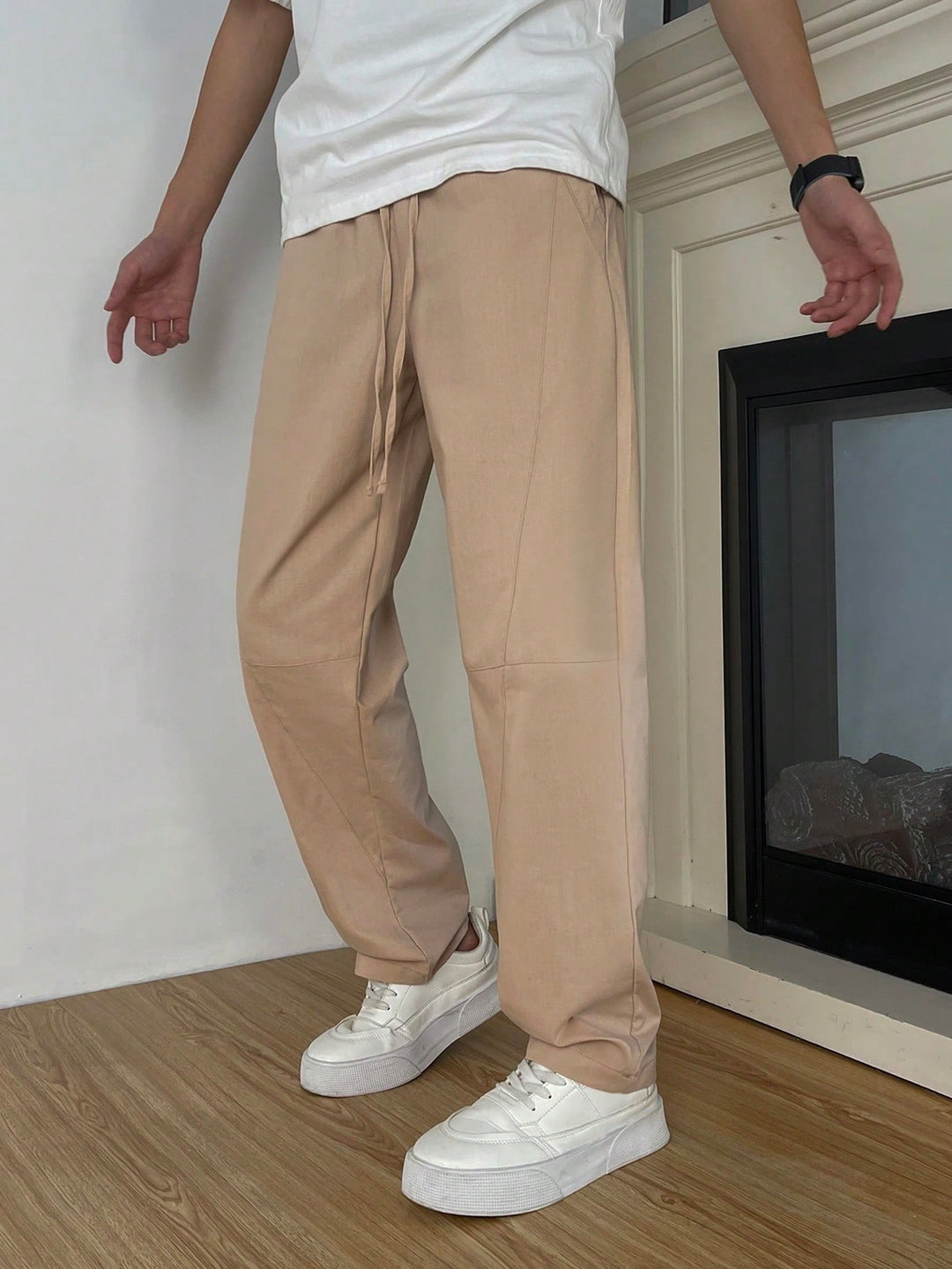 Pantalon SHEIN, roz