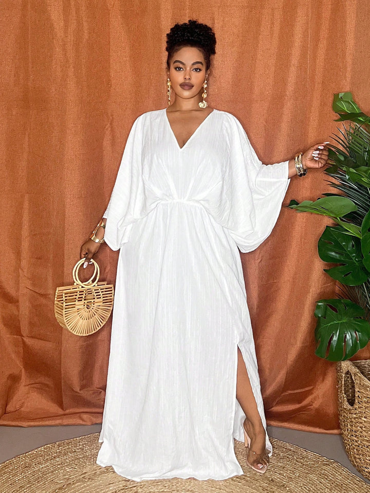 Rochie maxi SHEIN, alb