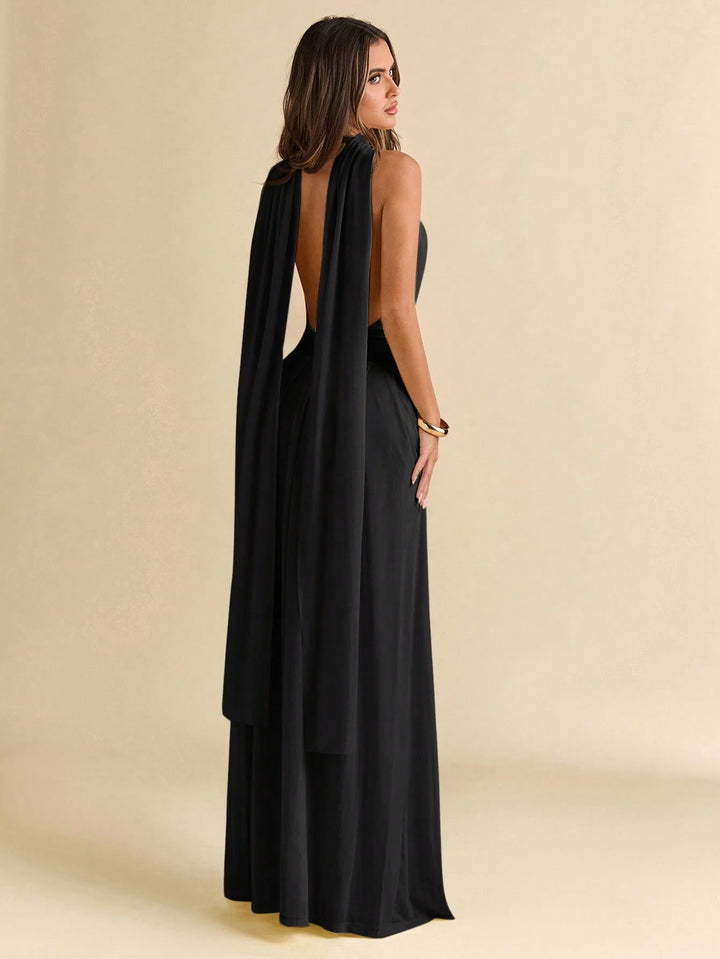 Rochie maxi SHEIN, negru