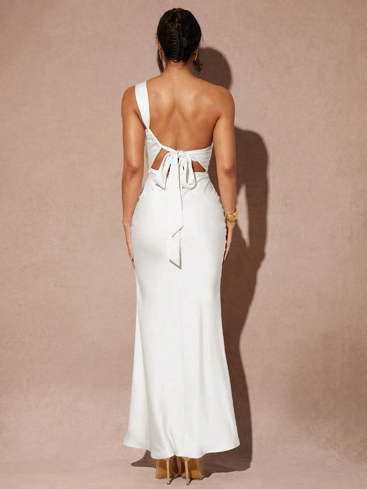 Rochie maxi SHEIN, alb