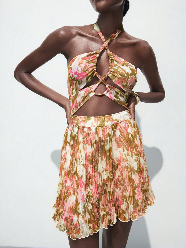 Rochie mini  SHEIN, mix culori