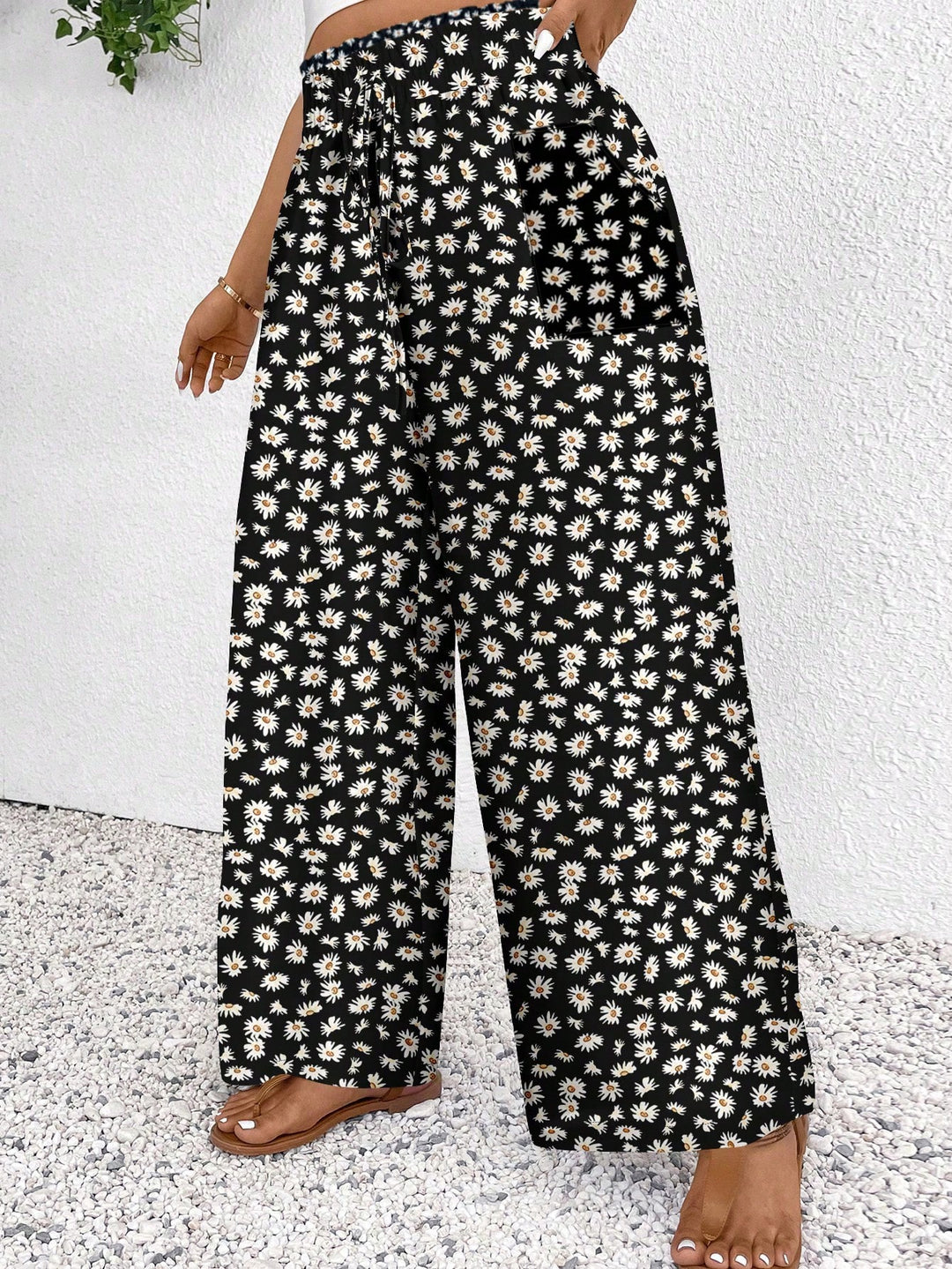 Pantaloni SHEIN, negru