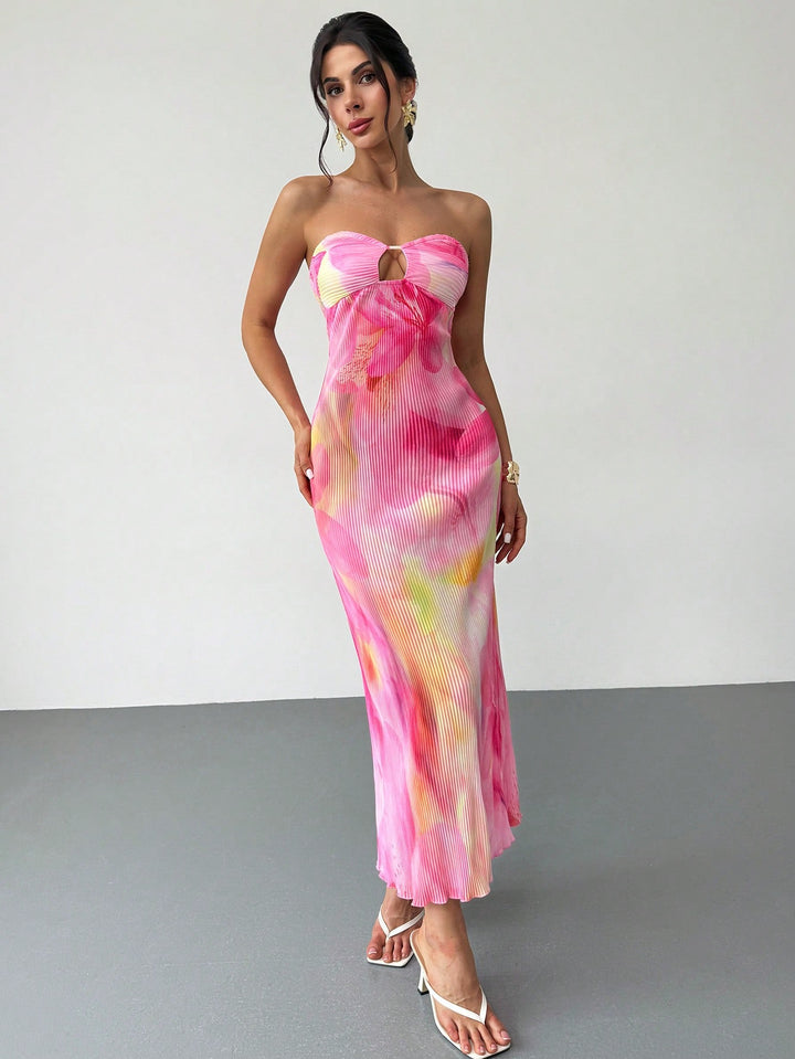 Rochie maxi SHEIN, roz