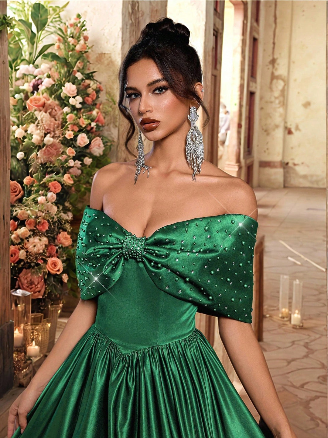 Rochie SHEIN, verde