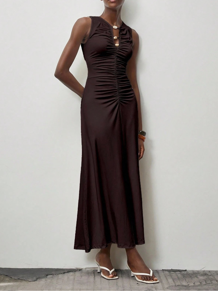 Rochie maxi Shein, maro